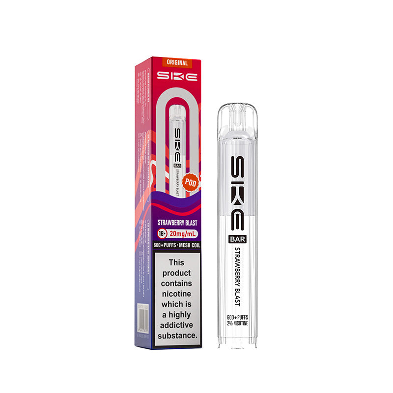 SKE Bar 600 Strawberry Blast Prefilled Pod