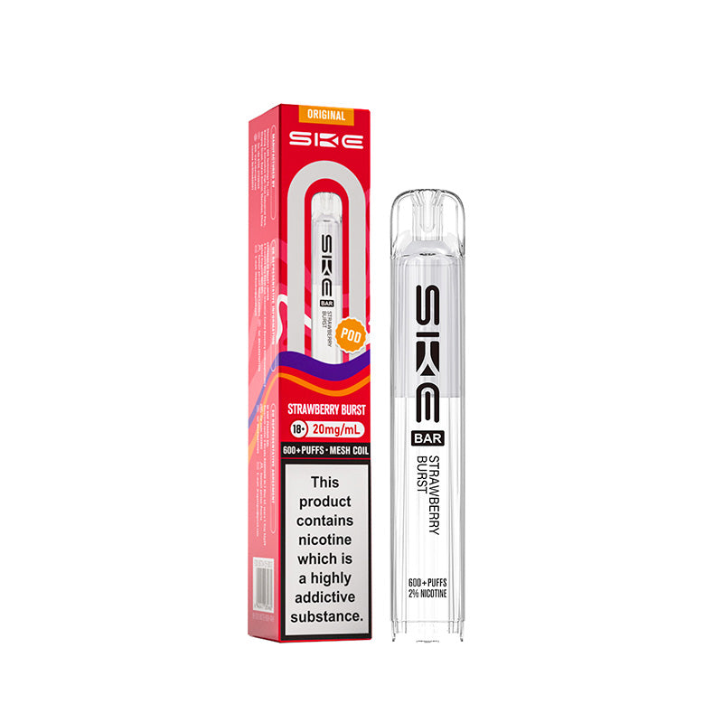 SKE Bar 600 Strawberry Burst Prefilled Pod