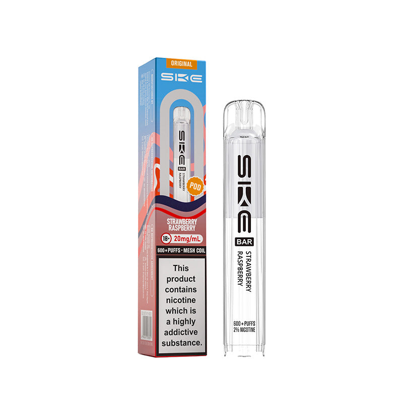 SKE Bar 600 Strawberry Raspberry Prefilled Pod