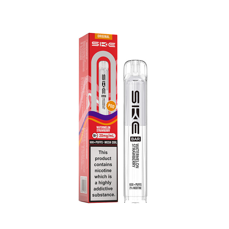 SKE Bar 600 Watermelon Strawberry Prefilled Pod