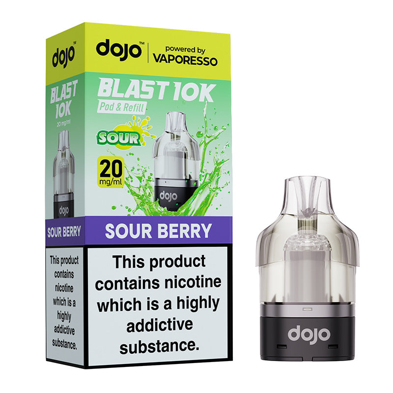 Vaporesso Dojo Blast 10K Sour Berry Prefilled Pod