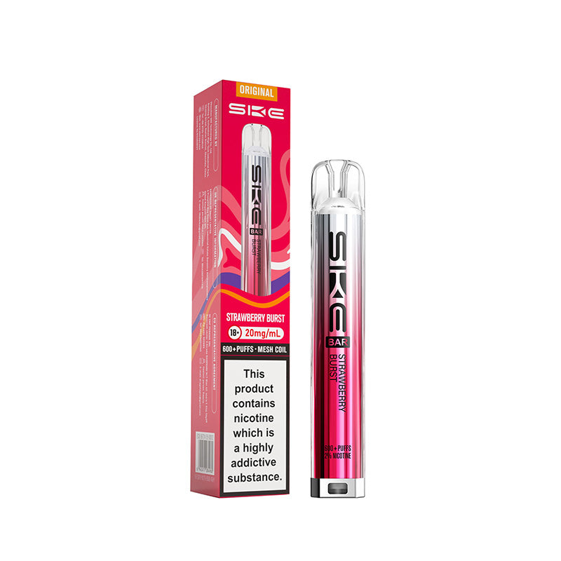 SKE Bar 600 Strawberry Burst Prefilled Pod Kit
