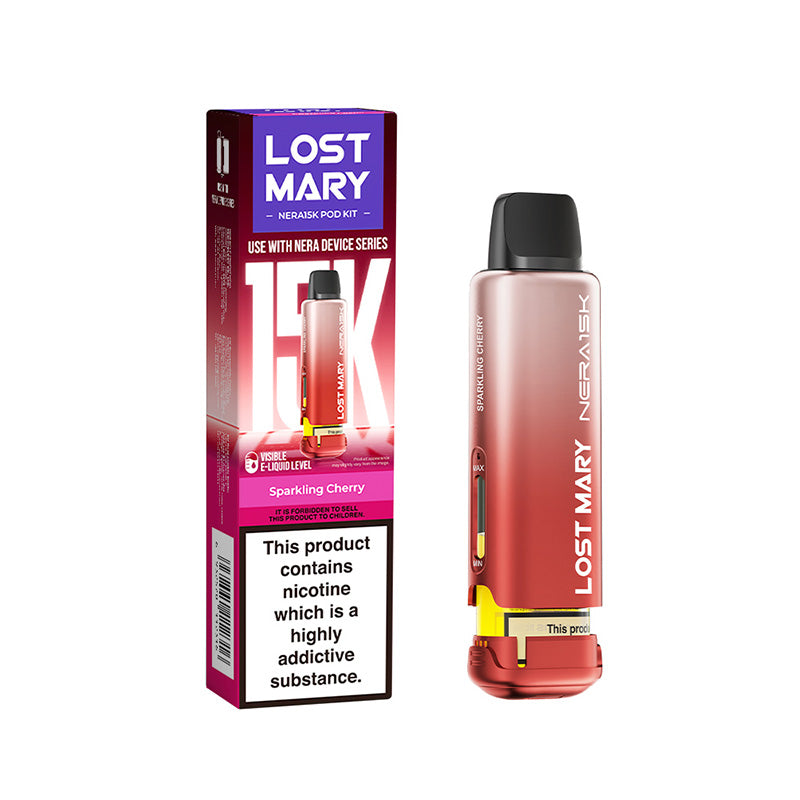 Lost Mary NERA 15K Sparkling Cherry Prefilled Pod