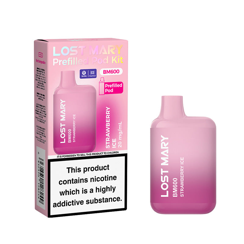 Lost Mary BM600 Strawberry Ice Prefilled Pod Kit