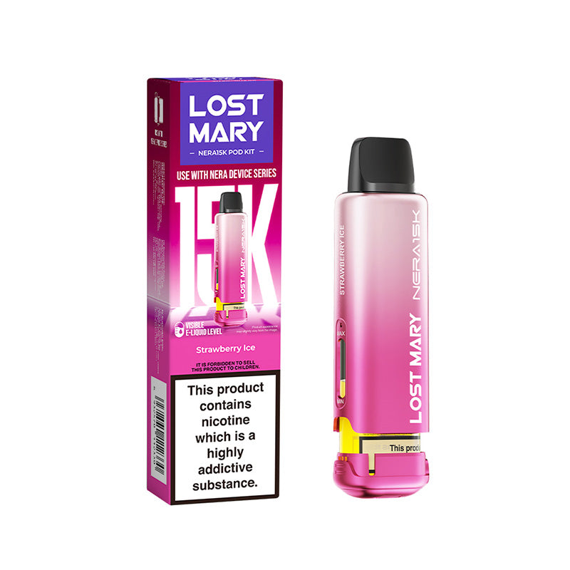 Lost Mary NERA 15K Strawberry Ice Prefilled Pod