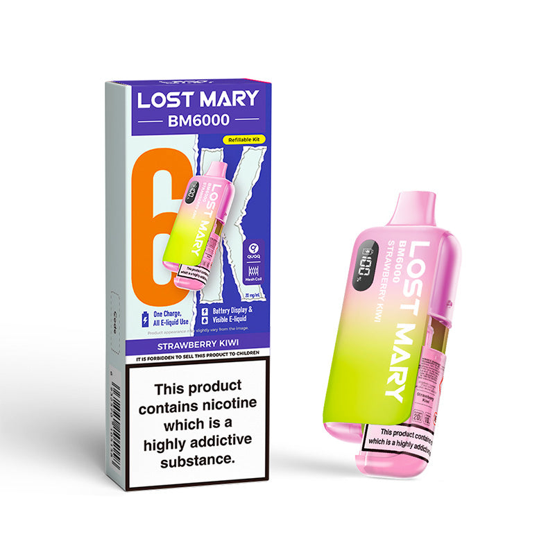 Lost Mary BM6000 Strawberry Kiwi Prefilled Pod Kit