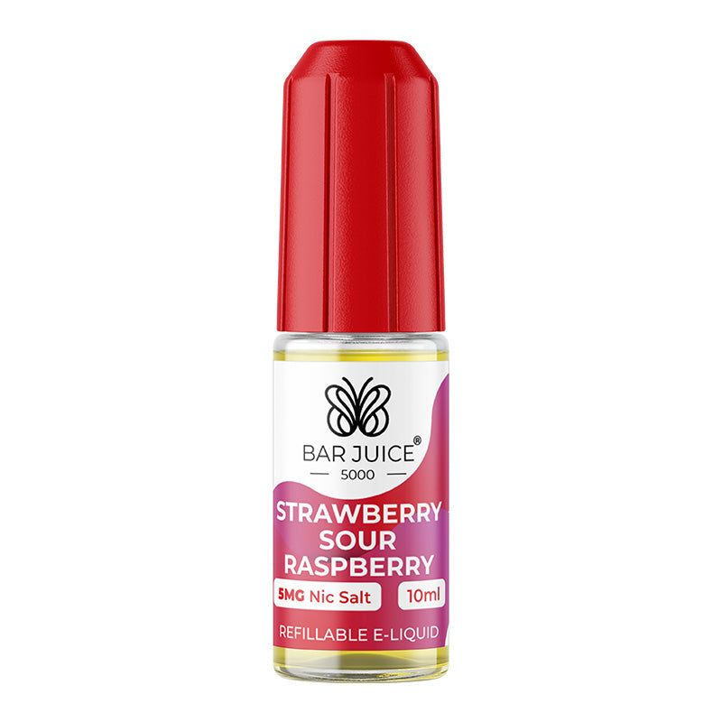 Bar Juice 5000 Strawberry Sour Raspberry Nic Salt