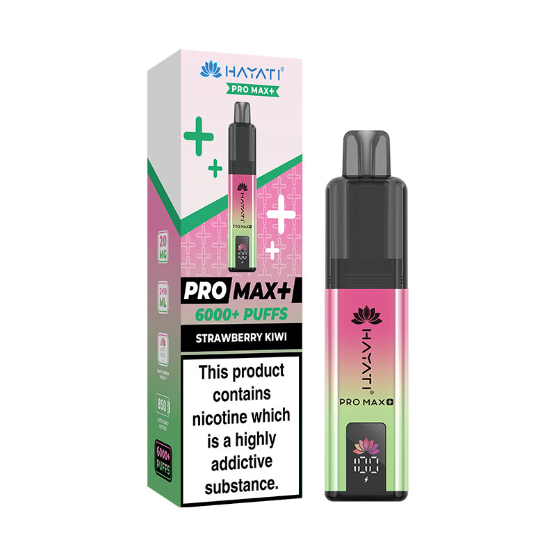 Hayati Pro Max 6K Strawberry Kiwi Prefilled Pod Kit