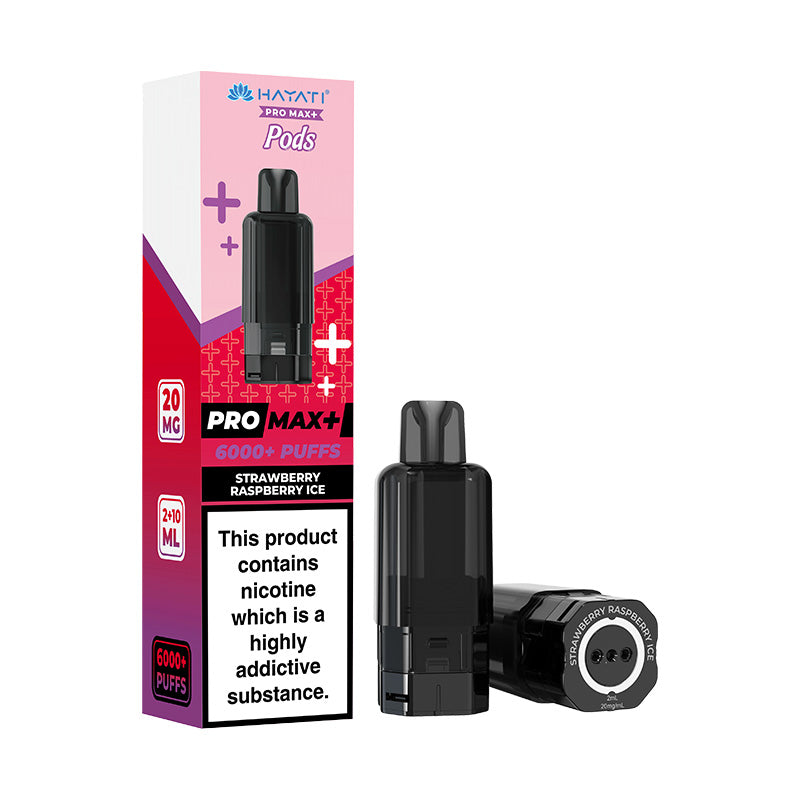 Hayati Pro Max Strawberry Raspberry Ice Prefilled Pod