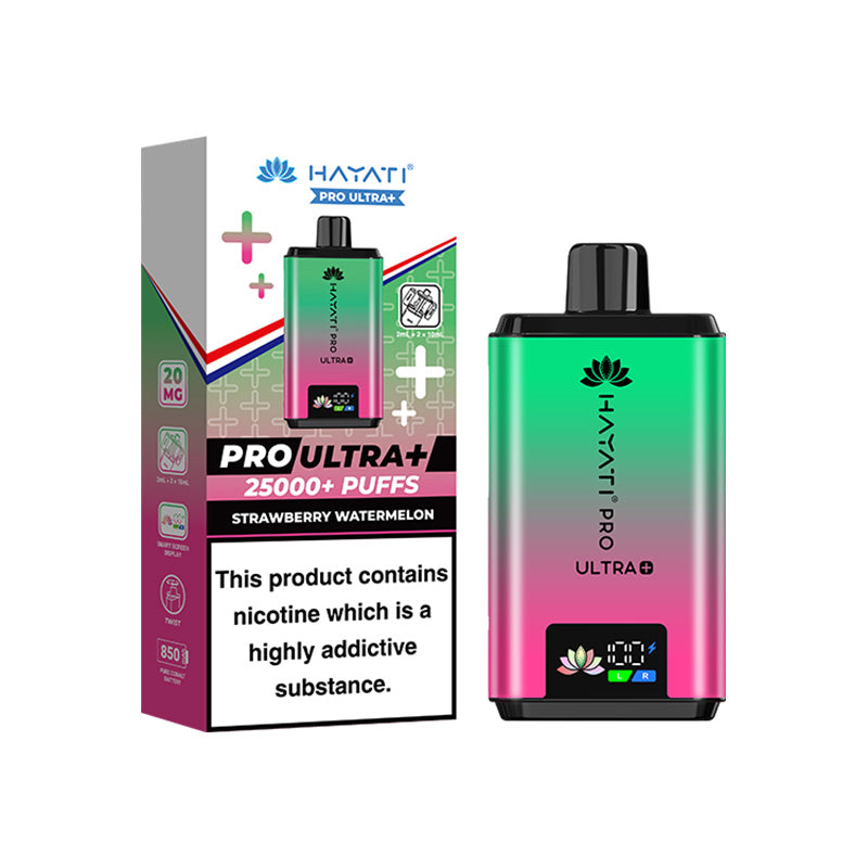 Hayati Pro Ultra+ 25K Strawberry Watermelon Prefilled Pod Kit