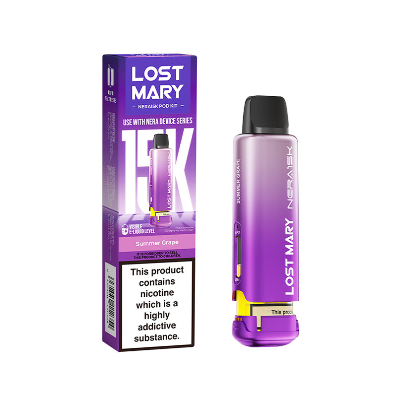 Lost Mary NERA 15K Summer Grape Prefilled Pod