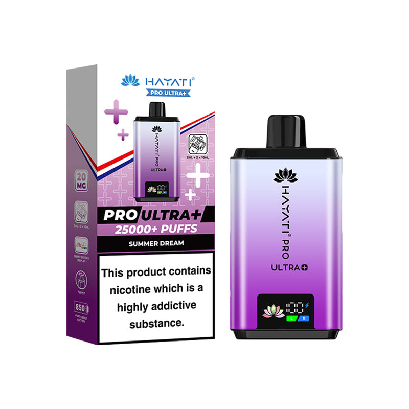 Hayati Pro Ultra+ 25K Summer Dream Prefilled Pod Kit