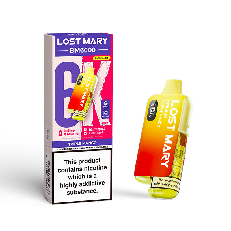 Lost Mary BM6000 Triple Mango Prefilled Pod Kit