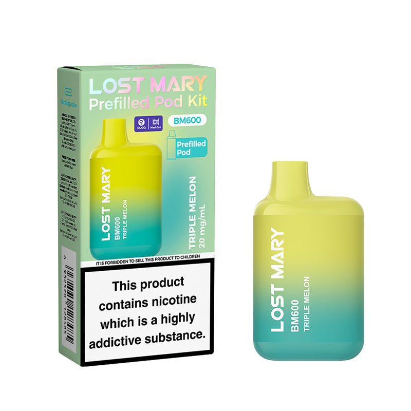 Lost Mary BM600 Triple Melon Prefilled Pod Kit