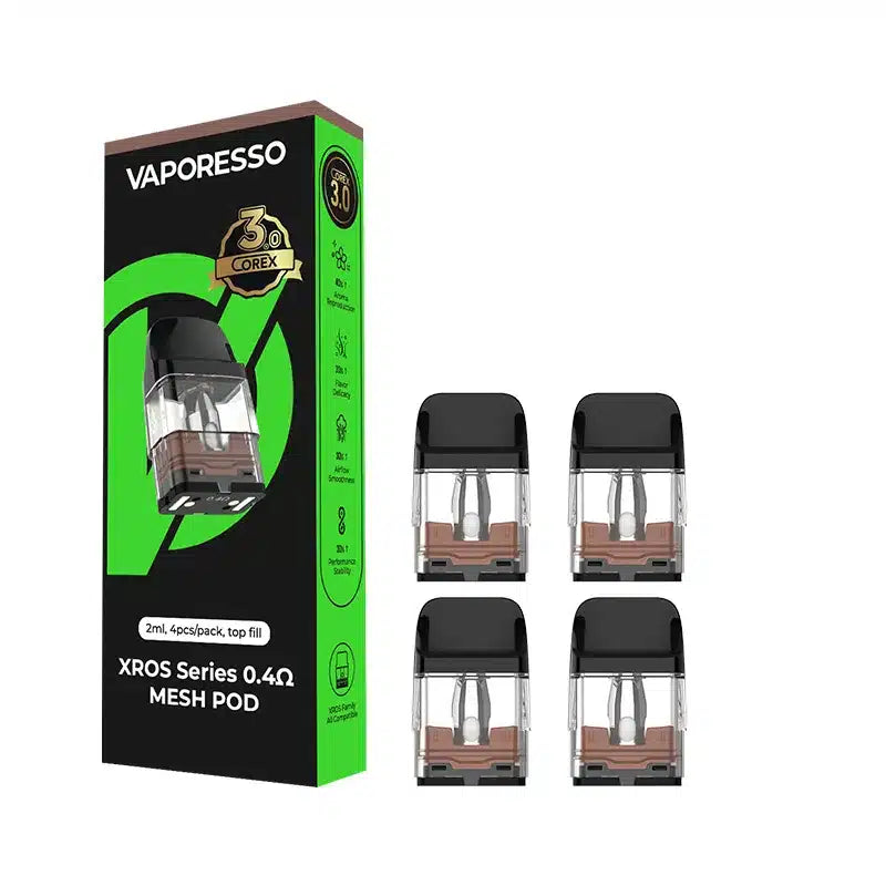 Vaporesso XROS Corex 3.0 0.4 Ohm Pod 4 Pack