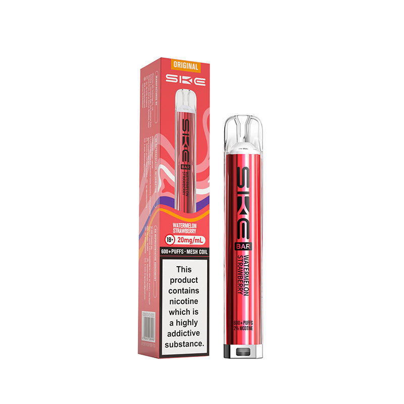 SKE Bar 600 Watermelon Strawberry Prefilled Pod Kit