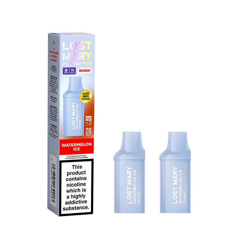 Lost Mary BM600 Watermelon Ice Prefilled Pods 2 Pack