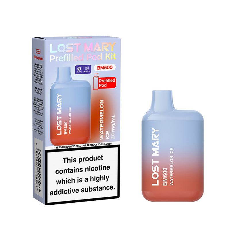Lost Mary BM600 Watermelon Ice Prefilled Pod Kit