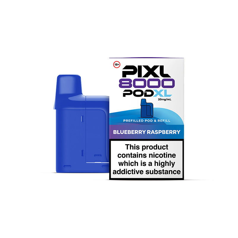 PIXL 8000 Blueberry Raspberry Prefilled Pod