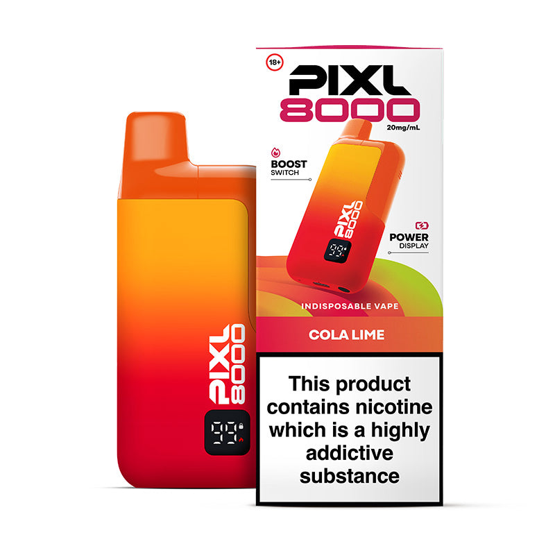 PIXL 8000 Cola Lime Prefilled Pod Kit