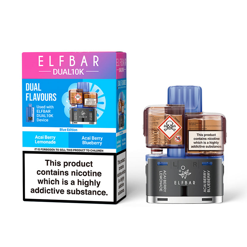 ELF BAR Dual 10K Blue Edition Prefilled Pod