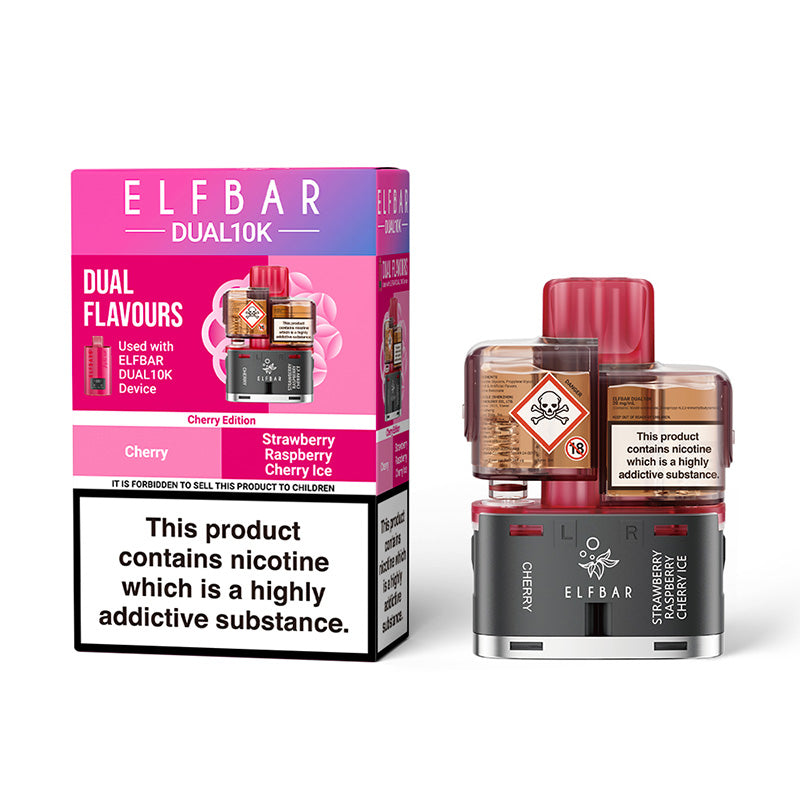 ELF BAR Dual 10K Cherry Edition Prefilled Pod