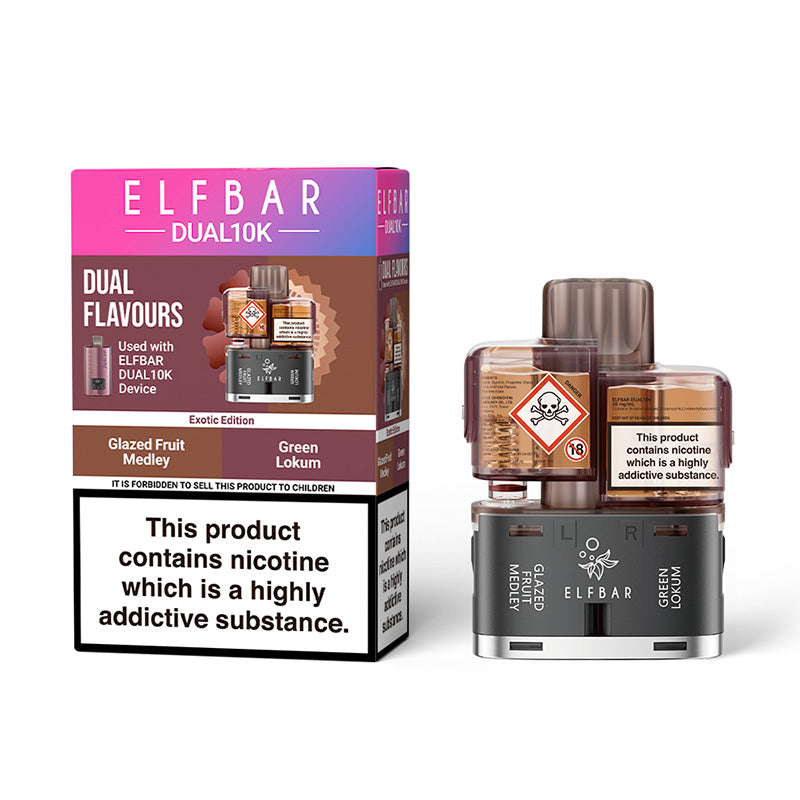 ELF BAR Dual 10K Exotic Edition Prefilled Pod