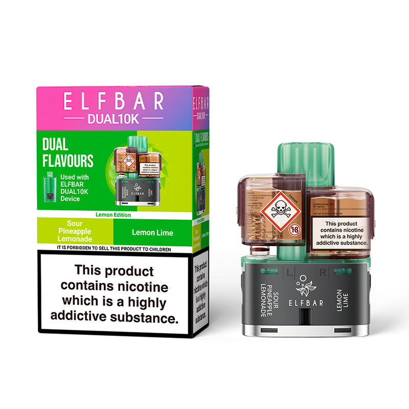 ELF BAR Dual 10K Lemon Edition Prefilled Pod