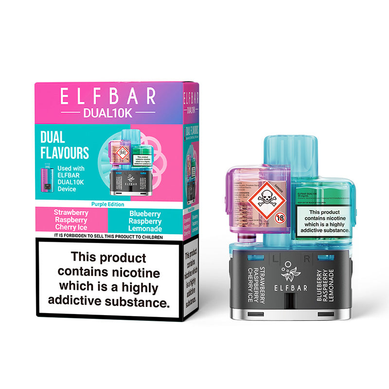 ELF BAR Dual 10K Purple Edition Prefilled Pod