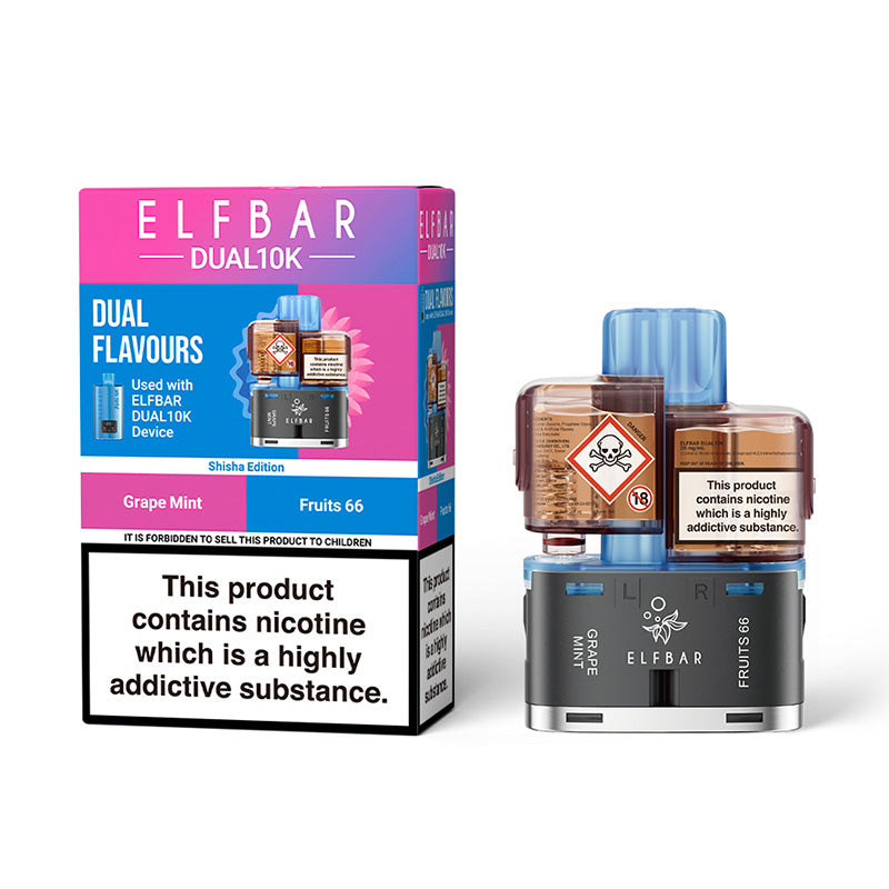 ELF BAR Dual 10K Shisha Edition Prefilled Pod
