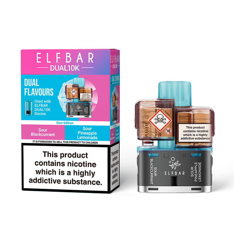 ELF BAR Dual 10K Sour Edition Prefilled Pod
