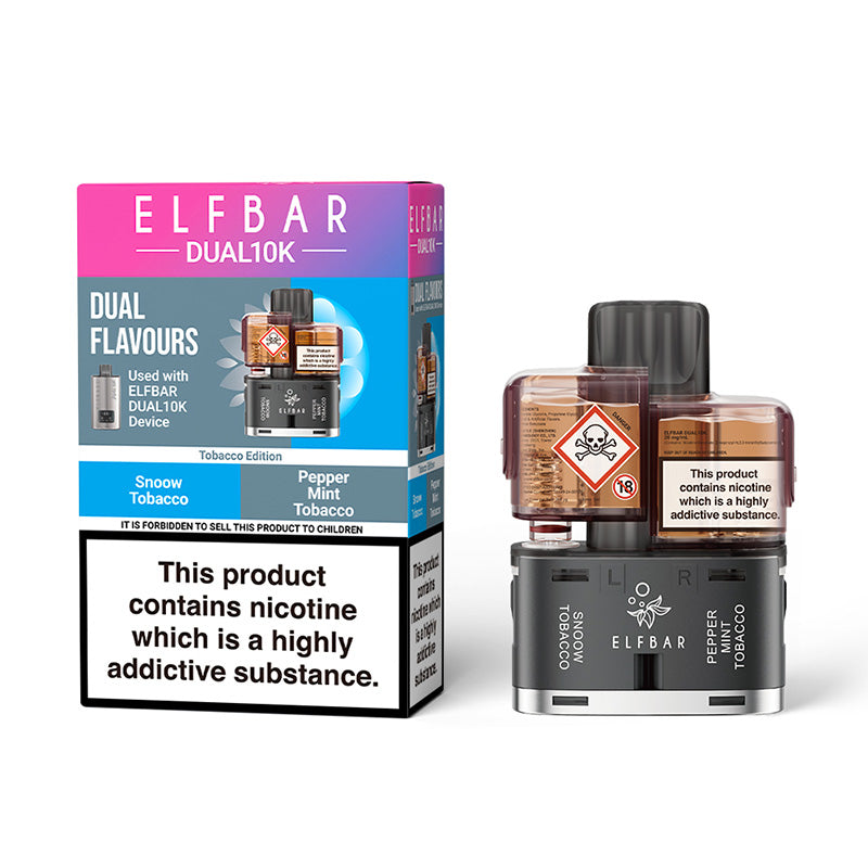ELF BAR Dual 10K Tobacco Edition Prefilled Pod