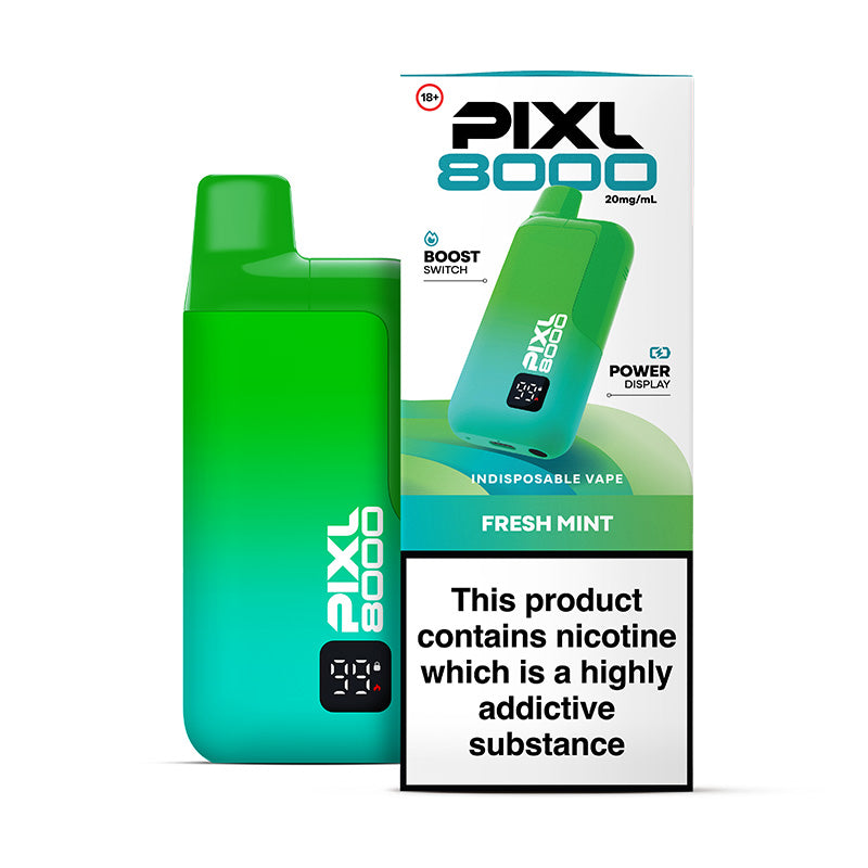 PIXL 8000 Fresh Mint Prefilled Pod Kit