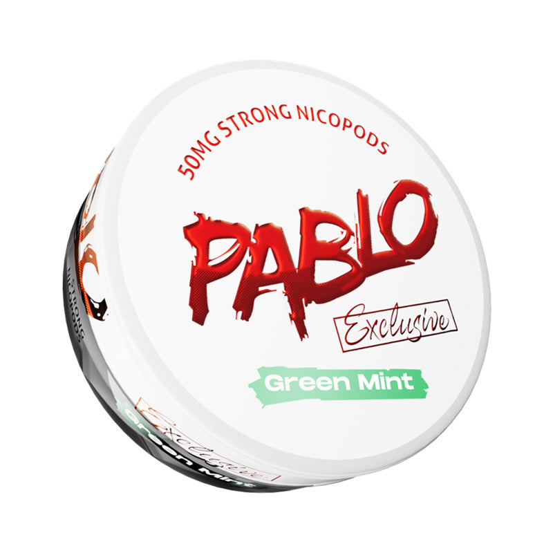 Pablo Exclusive Green Mint Cola Nicotine Pouches