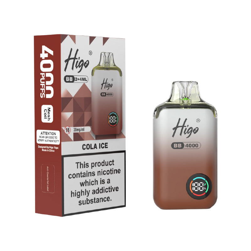 Higo BB 4000 Cola Ice Prefilled Pod Kit