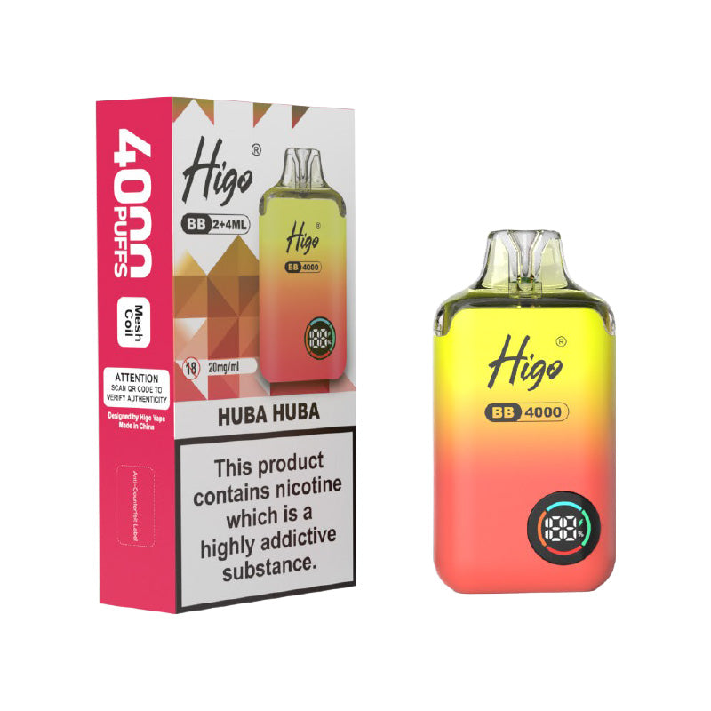 Higo BB 4000 Huba Huba Prefilled Pod Kit