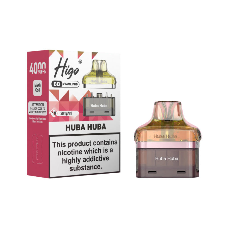 Higo BB 4000 Huba Huba Prefilled Pod