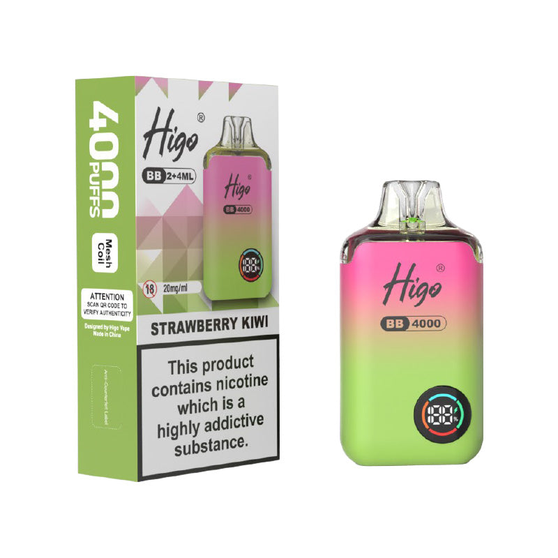 Higo BB 4000 Strawberry Kiwi Prefilled Pod Kit