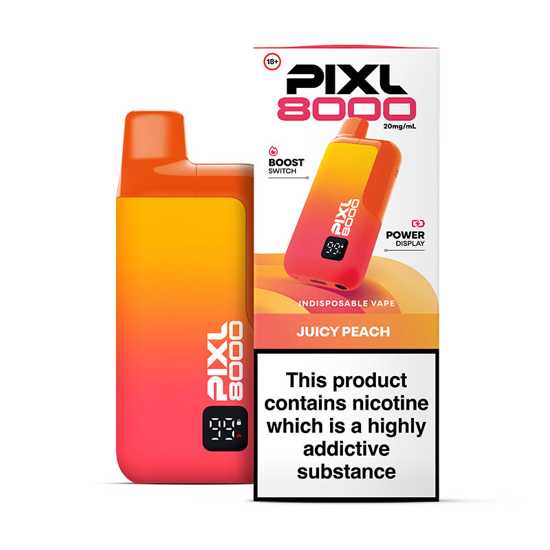 PIXL 8000 Juicy Peach Prefilled Pod Kit