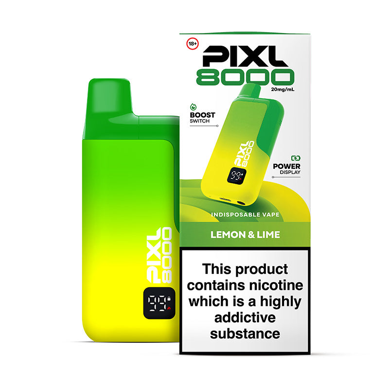 PIXL 8000 Lemon & Lime Prefilled Pod Kit
