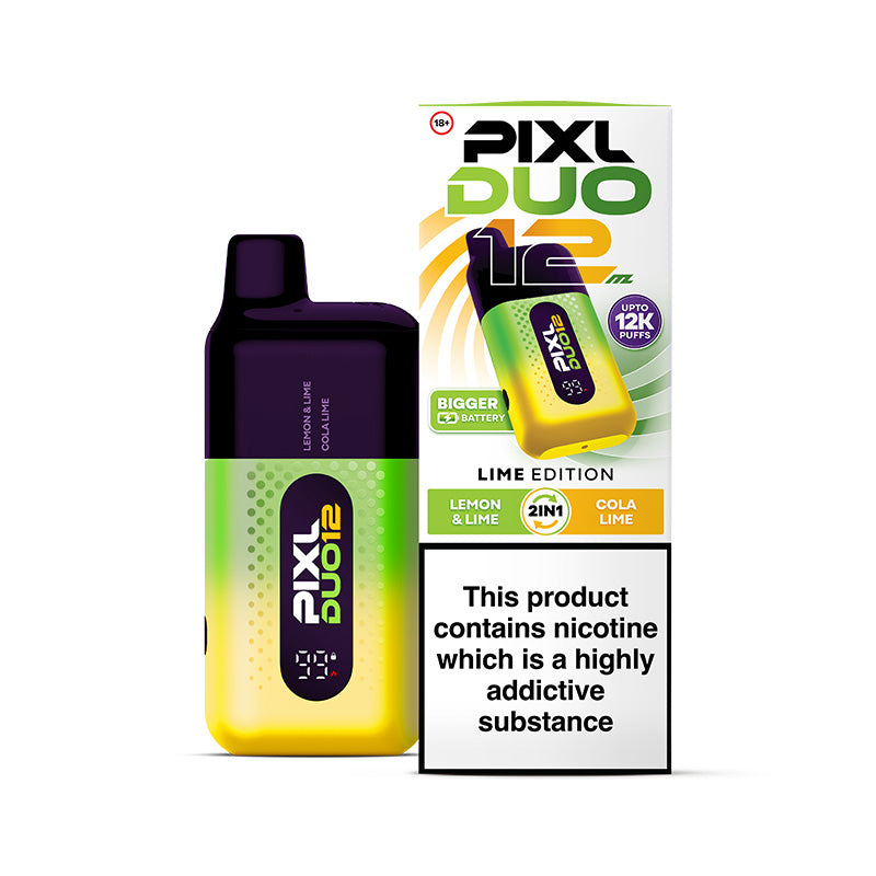 PIXL Duo 12 Lime Edition Prefilled Pod Kit