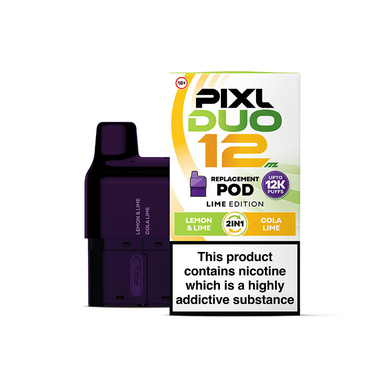PIXL Duo 12 Lime Edition Prefilled Pod
