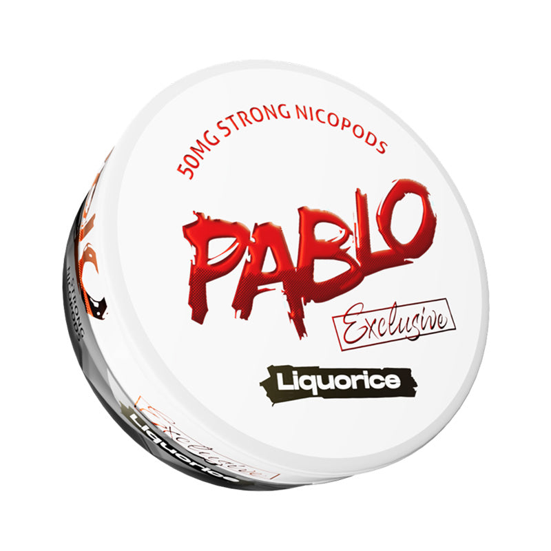 Pablo Exclusive Liquorice Nicotine Pouches