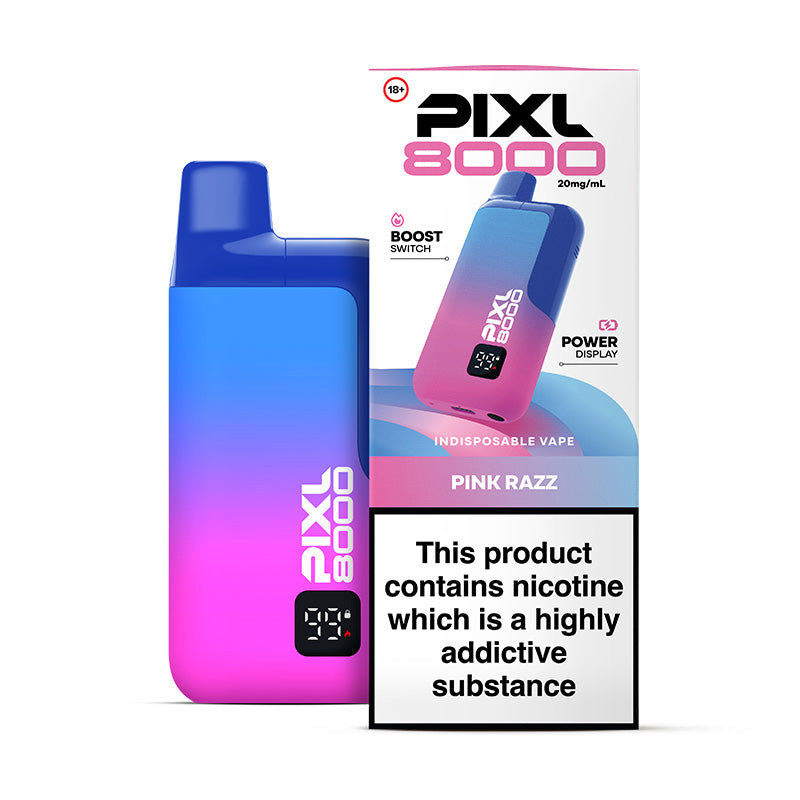 PIXL 8000 Pink Razz Prefilled Pod Kit