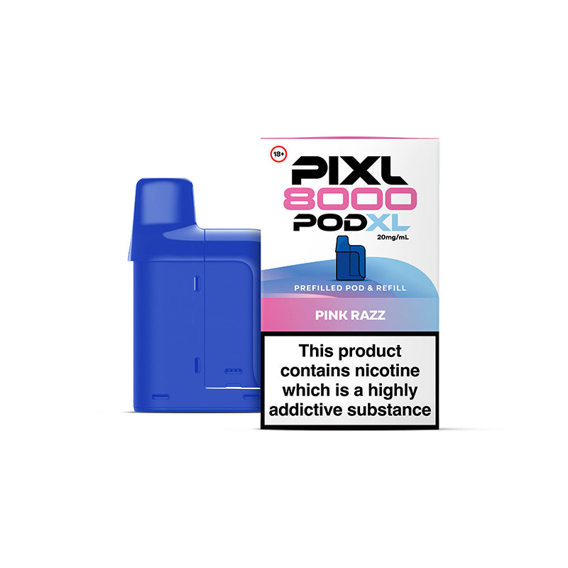PIXL 8000 Pink Razz Prefilled Pod
