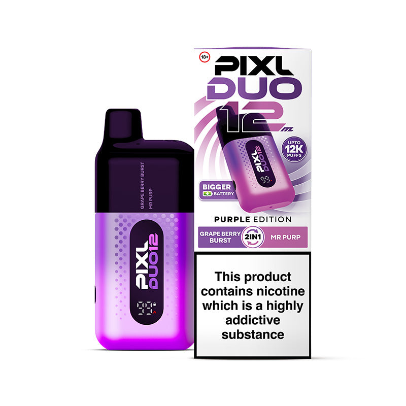 PIXL Duo 12 Purple Edition Prefilled Pod Kit