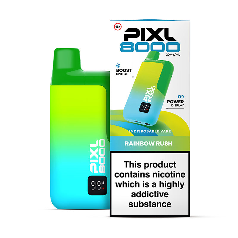 PIXL 8000 Rainbow Rush Prefilled Pod Kit