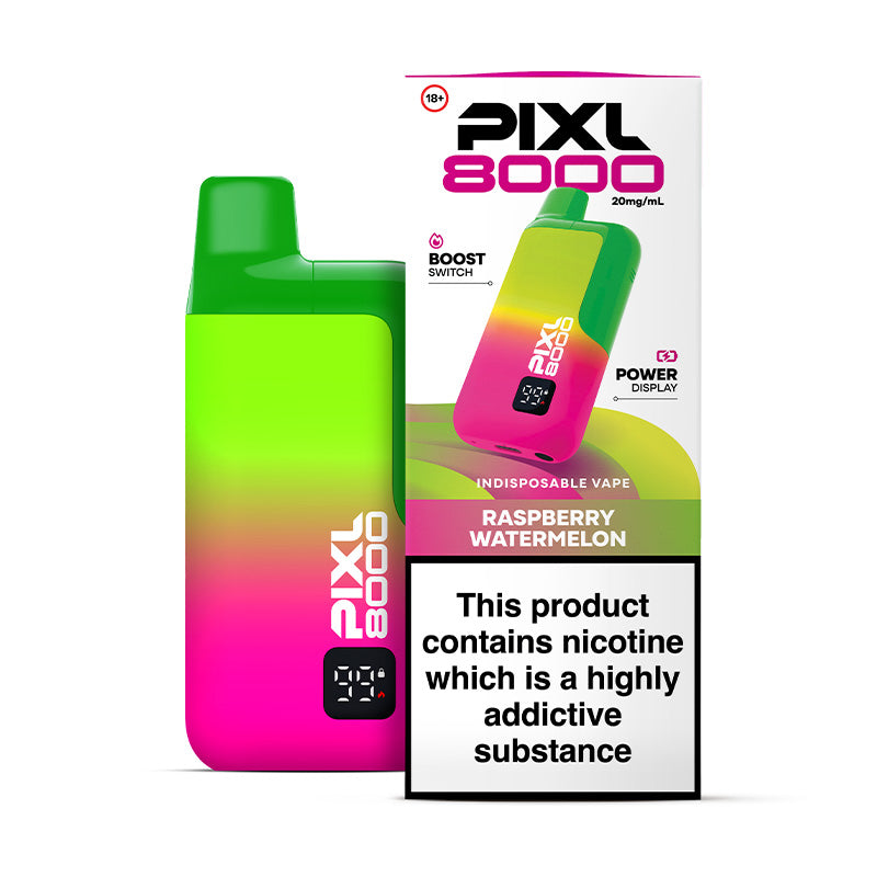 PIXL 8000 Raspberry Watermelon Prefilled Pod Kit