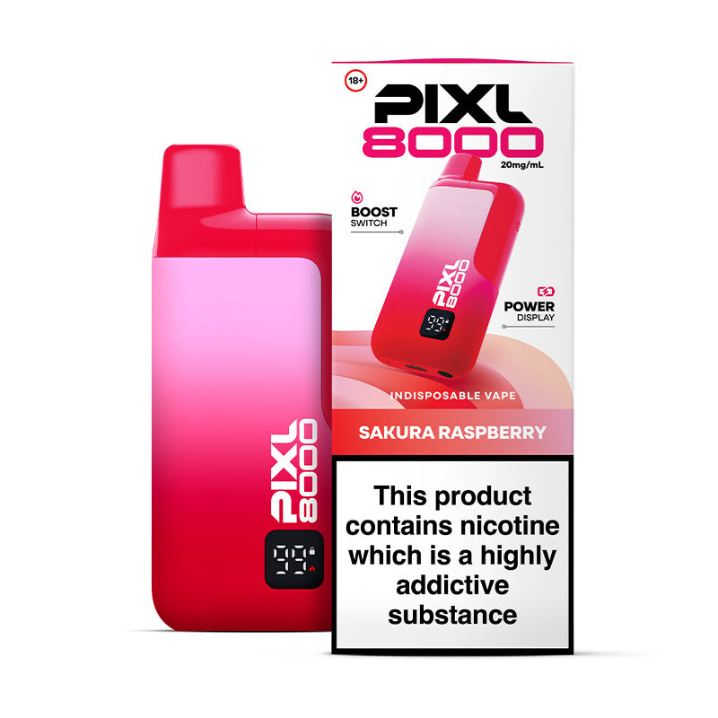 PIXL 8000 Sakura Raspberry Prefilled Pod Kit