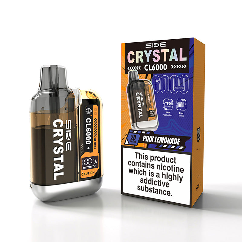 SKE Crystal CL6000 Pink Lemonade Prefilled Pod Kit